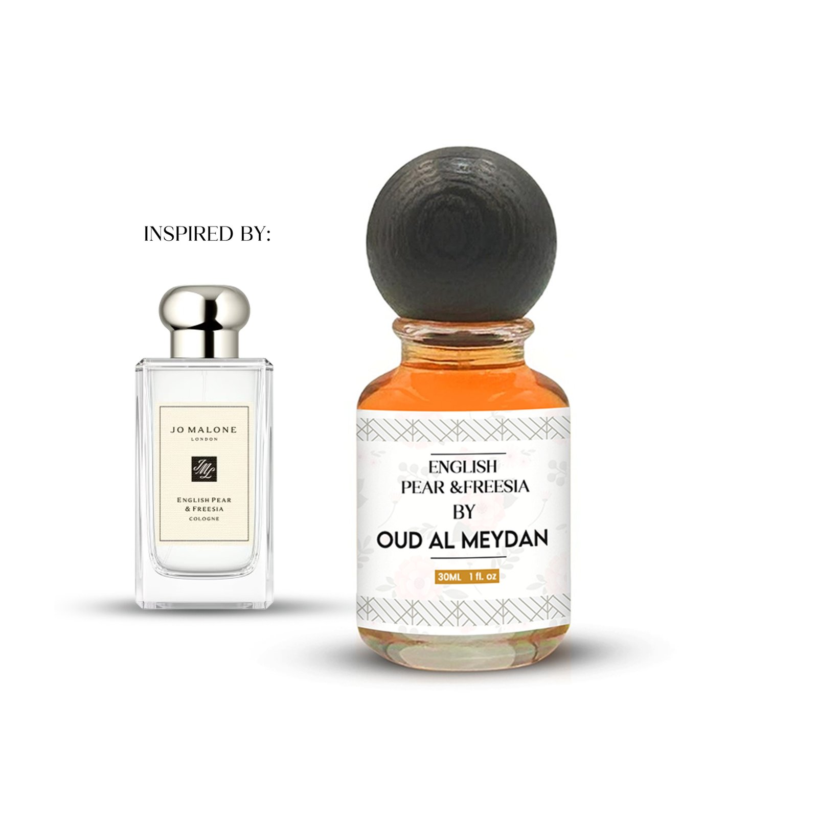 OUD AL MEYDAN ENGLISH PEAR &FREESIA OIL BASED PERFUME FOR WOMEN 