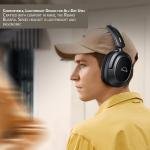 Remax Mena Headset Blissful Series Active Noise-Canceling Music, Dual-Mic, Wireless 5.3 for Quick Connection, Transmission Distance 10M,Charging Case Battery 1000mAh