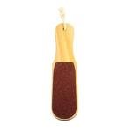Pedicure Wooden Foot File Double-sided Callus Makeup Remover Pedicure File (Black)