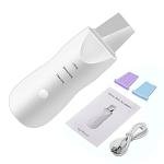 Limitless Skin Care Tool Shovel Face Pore Cleaner Ultrasonic Skin Scrubber Black Dot Acne Remove Facial Lifting Beauty Instrument (White)