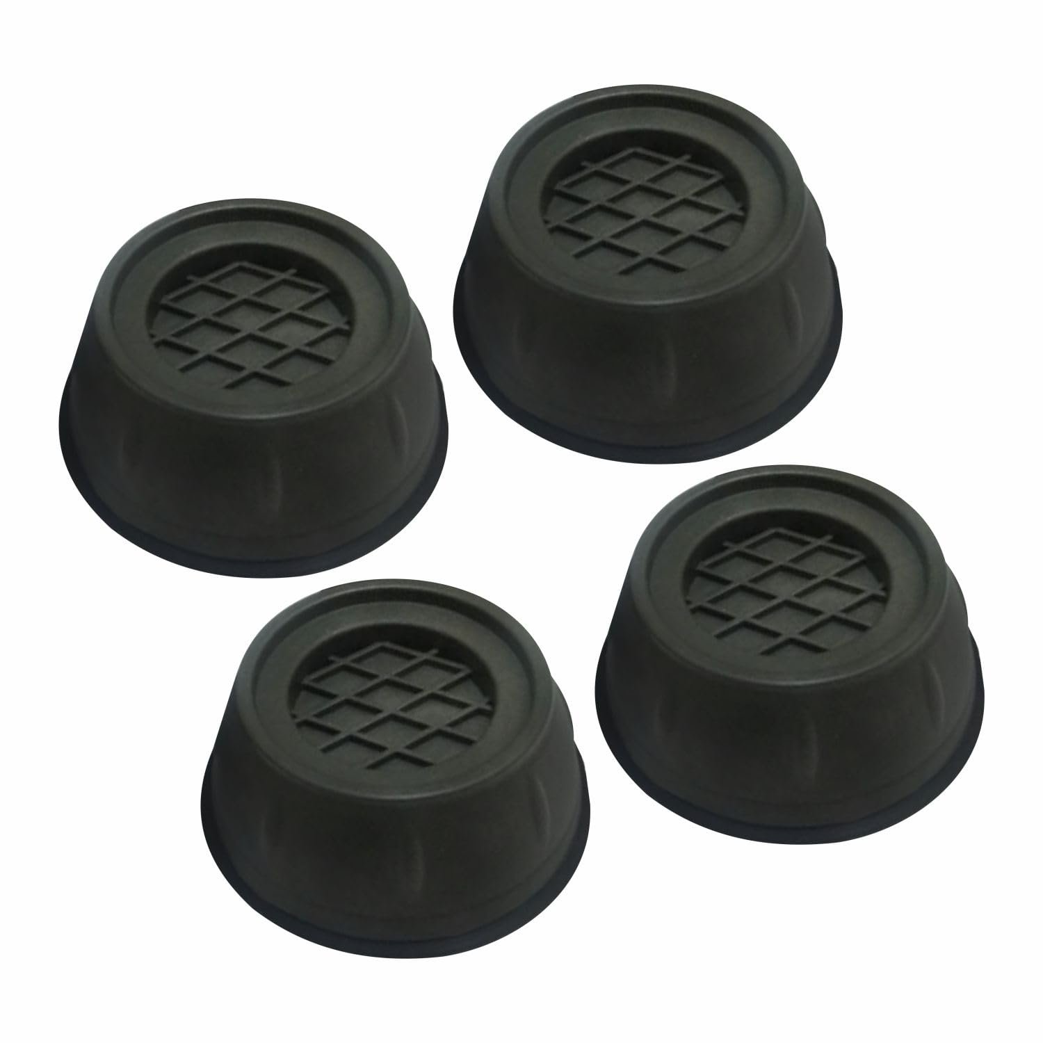 Limitless Washing Machine Feet Pads, 4Pcs Anti Vibration Feet Pads Rubber Mat, Anti-Slip Washer Universal Washing Machine for Refrigerator, Furniture, Support Dampers, Stand