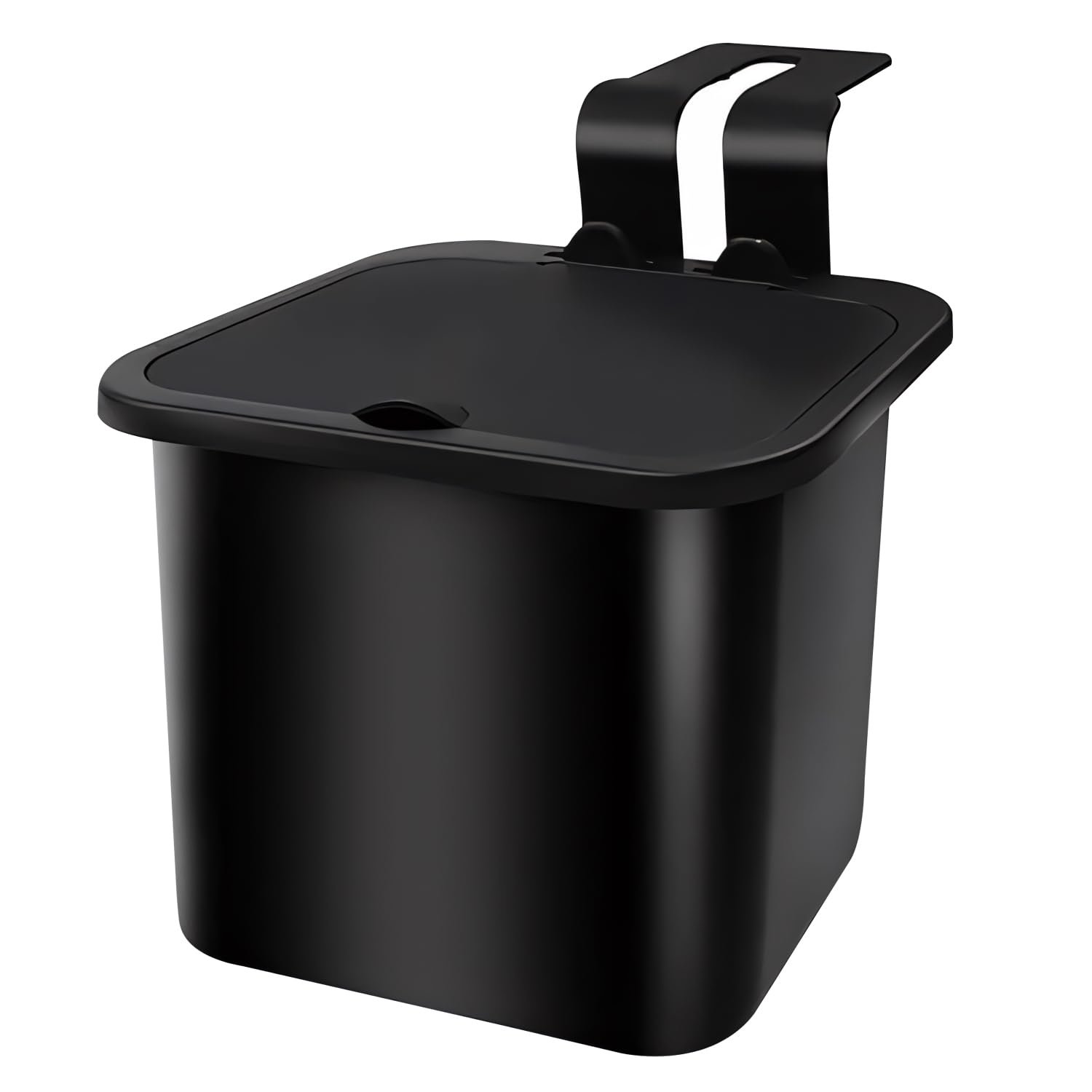 Limitless Car Trash Can Container With Lid Vehicle Trash Bin Proof Dustbin Garbage Bag Car Trash Collapsible and Portable Garbage Bin Multipurpose Trash Bin for Car, Black