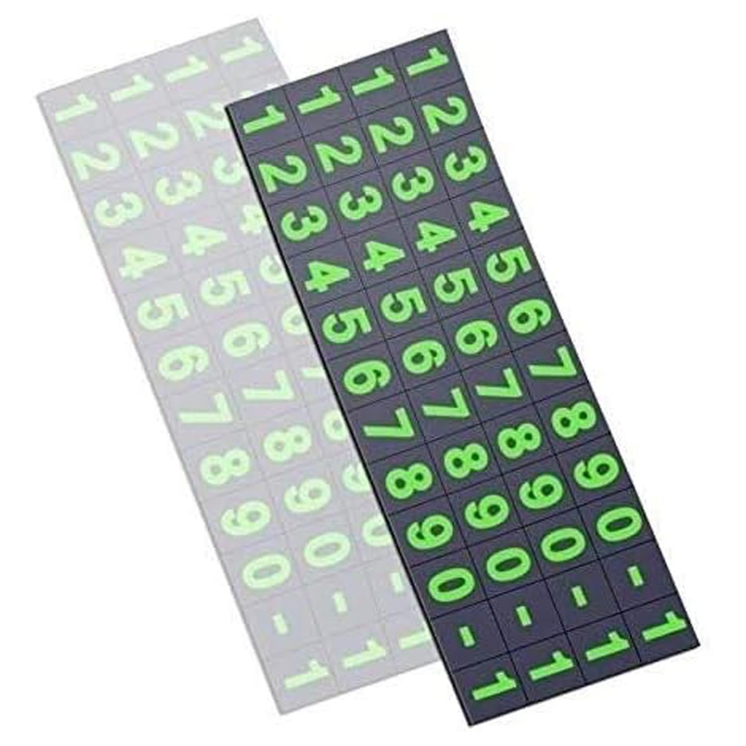 Limitless Car Luminous Temporary Parking Card Number Plate, High Temperature Resistance Car Styling Elegant Interior Temporary Car Parking