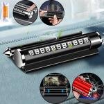 Limitless Multifunction Safety Hammer Car Temporary Parking Phone Number Plate Metal Car Phone Holder with Safety Tool