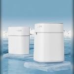 Limitless Automatic Adsorption Electronic Waste Bin, Smart Sensor, White Trash Bin, Touchless, Bathroom, Kitchen, Bedroom, 14L