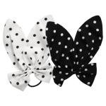 Limitless Printed Bow Strap Makeup, Headband For Women, Hairbands Cute Girls Hair Bands Ornament Hoops Fashion Hair Accessories Wool Roll Hairbands Lovely (Black)