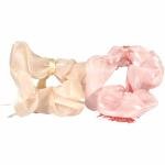 Limitless Hair Scrunchies Satin Scarf Hair Tie Elastic Bow Hair Bands Hair Ribbon