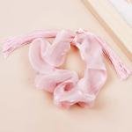 Limitless Hair Scrunchies Satin Scarf Hair Tie Elastic Bow Hair Bands Hair Ribbon