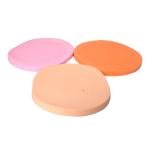 2PC Face Wash Puff, Oil-Absorbing Sponge Cleansing Exfoliating Makeup Removal Orange