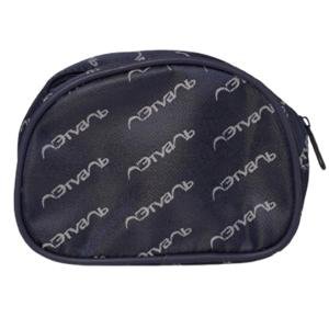 Cosmetic & Makeup Bag Stylish, Large Capacity Travel Organizer, Half Moon, Blue