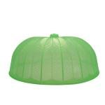 Limitless Round Vegetable Cover, Reusable Mesh Screen Food Cover, Mesh Screen Food Cover Tent Outdoor Picnic Food Covers for Dust Proof Outdoor Food Covers (Green-2Pack)