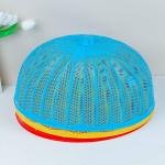 Limitless Round Vegetable Cover, Reusable Mesh Screen Food Cover, Mesh Screen Food Cover Tent Outdoor Picnic Food Covers for Dust Proof Outdoor Food Covers (Green-2Pack)