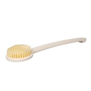 Limitless Long Handle Bath Brush Portable Bath Big Round Massage Brush Soft Hair Bath Brush Soft Hair, Back rubbing Brush, Body rubbing Artifact, Back rubbing Brush (White)