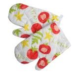 Limitless 2Pairs Pack Microwave Gloves Heat-Resistant, Oven Gloves Sets with Soft Lining Good Grip for Kitchen Baking Cooking, Protect Your Hands with Comfort & Ease (MULTI-COLOR-2Pairs)