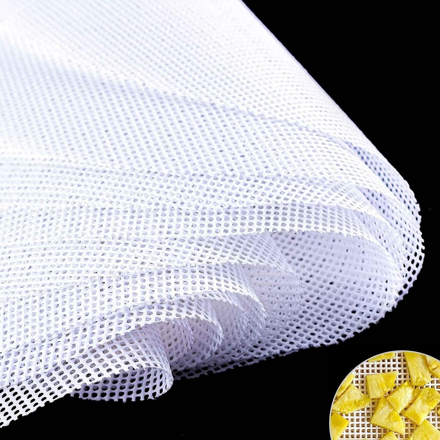 Limitless 2PC Silicone Steamer Cloth, Non stick Silicone Steamer Liners Mesh Mat Pad Steamed Buns Dumplings Baking Pastry, Heat Resistance, Versatile & Multi-Purpose, White