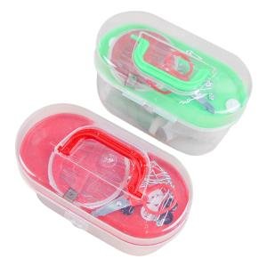 Limitless Oval Sewing Kit Treasure Box Traveller Emergency Clothing Fixer - Green