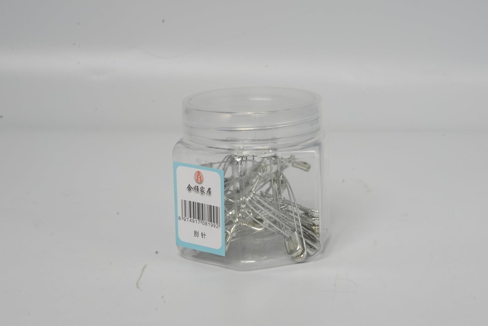 Limitless Boxed Silver-Colored Pins Premium Silver Push Pins – Elegant & Durable for Office, Home, and Crafting, Transparent, 20 PC 1 BOTTLE