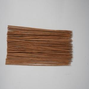 1Pack Carbonized Knotless Barbecue Skewers Perfect for Grilling, Barbecue,Meat, Brown