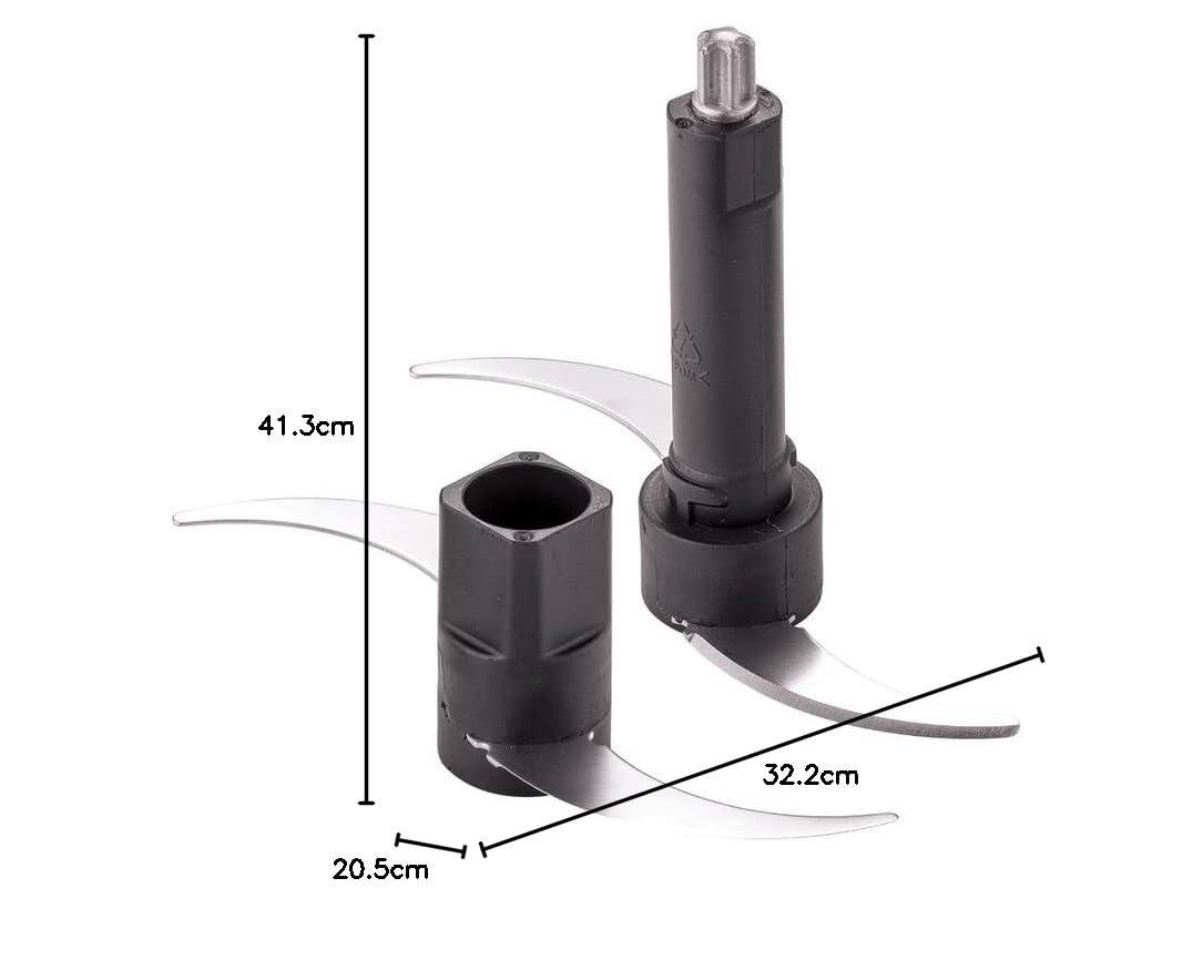 Limitless Vertical Glass Chopper and Mincer with Pulse-Speed function, 400W 1.2L XXL Glass Bowl Capacity With Removable Four Blade System Helps, Chop, ice crush, Mince, Grind and Puree - GC400-B5