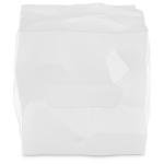 Essey Desgin Tissue Box - Wipy Cube I - Modern White 13 x 13 x 13 cm Weiss, White
