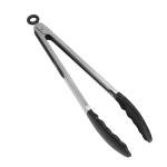 Limitless Kitchen Tongs 12 Inch, Premium Stainless Steel Cooking Tongs with Non-Stick Silicone Tips, Grilling Locking Barbecue Tongs, Heat Resistant BPA-Free Food Tongs Salad Pasta Serving Tongs