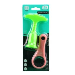 Limitless Kaisheng Wine Opener Set Non-slip Rubber Grip, Multi-function Bottle Opener, Cap Opener, Spiral Bottle Opener Easy-to-operate Bottle Opener, Multi-Color