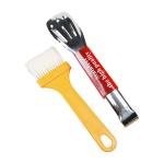 Limitless Kitchen Food Clip and Brush Set - Marinating and Basting Brush For BBQ