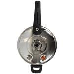 Limitless 4 Ltr Pressure Cooker Stainless Steel Lightweight & Durable Cooker with Lid, Cool Handle & Safety Valves