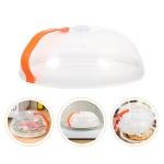 Limitless 1PC Microwave Plate Cover Anti-Splatter Microwave Food Covers with Handle and Steam Vent Holes, House Essentials for New Home Gifts, Food-Grade PP Material