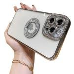 Limitless for iPhone 15 Pro Max Case Compatible with MagSafe, Scratch-Resistant Phone Back Protector, Magnetic Non-Yellowing Phone Cover with Shock Absorption Phone Case, Silver Diamond
