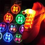 Colorful LED Flash Light-Up Shoelaces for Party Disco, 7 Color Modes, Glow Strap