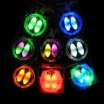 Colorful LED Flash Light-Up Shoelaces for Party Disco, 7 Color Modes, Glow Strap