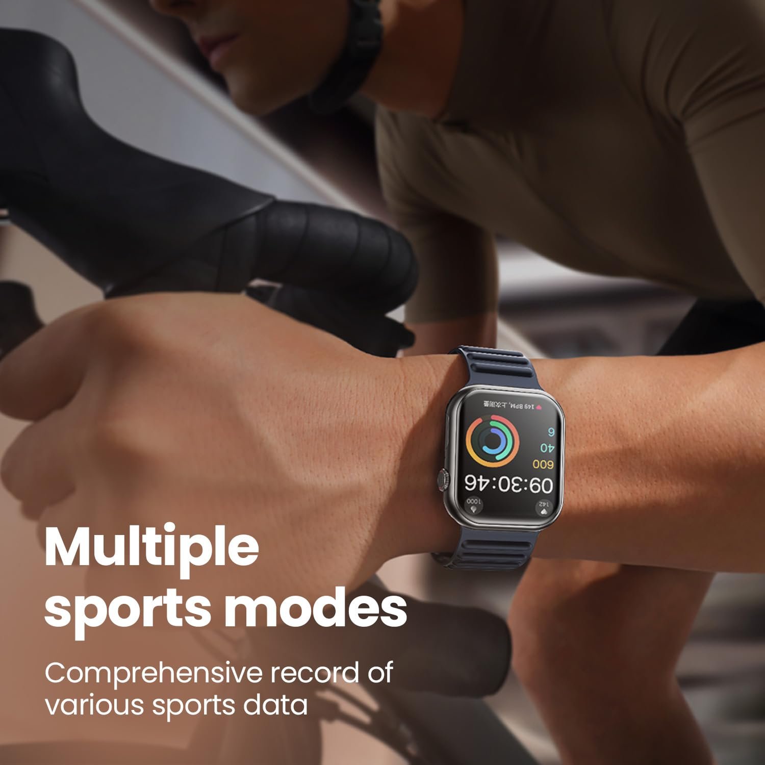 Remax Mena Smartwatch Letar Series SE 15 Wireless Charging in 3 hours, Fitness, Heart Rate, Multiple Sport Modes, Dynamic Island, Long Battery Life 3 days