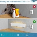 Mould Dry Set UK Plug - Mould Remover Wall Heating without Chemicals For Any Room