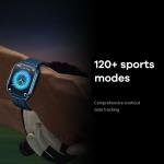 Remax Mena Smart Watch for Men with Bluetooth Call Fitness Watch with Blood Pressure SpO2 Heart Rate Monitor Sports Watch, Blue