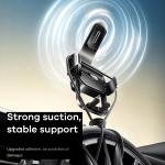 Remax Mena CD Slot Car Phone Holder Multifunctional Folding Car Mount, Car Phone Mount Mobile Phone Stand in Car for iPhone Samsung Redmi, Black