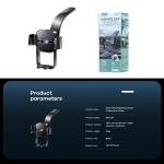 Remax Mena CD Slot Car Phone Holder Multifunctional Folding Car Mount, Car Phone Mount Mobile Phone Stand in Car for iPhone Samsung Redmi, Black
