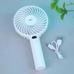 Remax Mena Roiling Handheld Fan RS-SF02 Mini Hand Fan, USB Personal Fan Function Cooling Fan For Travel, Outdoor, Hiking, Camping,White