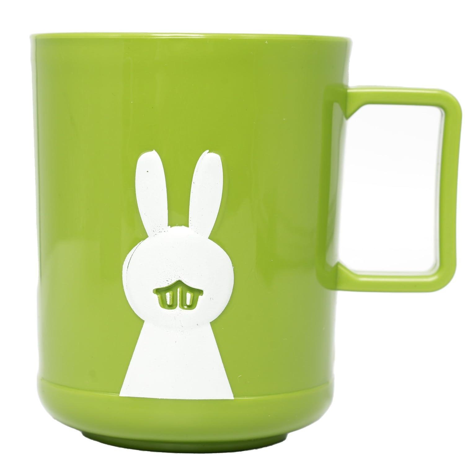 Toothbrush Cup, Unbreakable & Easy-to-Clean Holder for Toothbrush & Toothpaste, Green