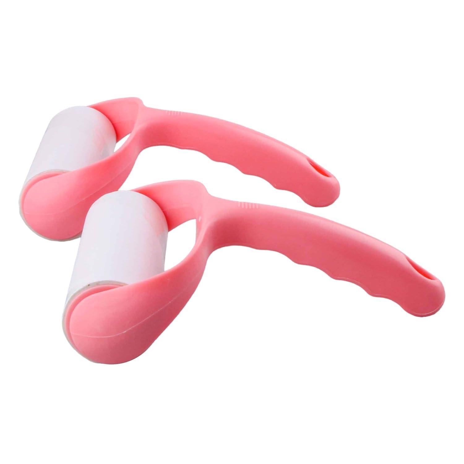 Limitless Large Lint Roller for Lint Removers Household Cleaning Easily Remove Pet Hair Dust and Debris from Floors Carpets and Furniture 20 Rolls 10Cm (Pink, 86523)