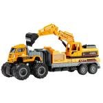 Limitless Crane Truck Toy, Chindren Construction Toy Cranes Truck Toy Sand Trucks Toys for Kids Birthday Gifts