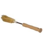 Limitless Bamboo Joint Multi-Purpose Cup Brush ottle Cleaner Brush Silicone Bottle Brush, Cleaning Brushes Long Bottle Brush for Baby Bottles Sports Bottle Vase Glassware | Yellow