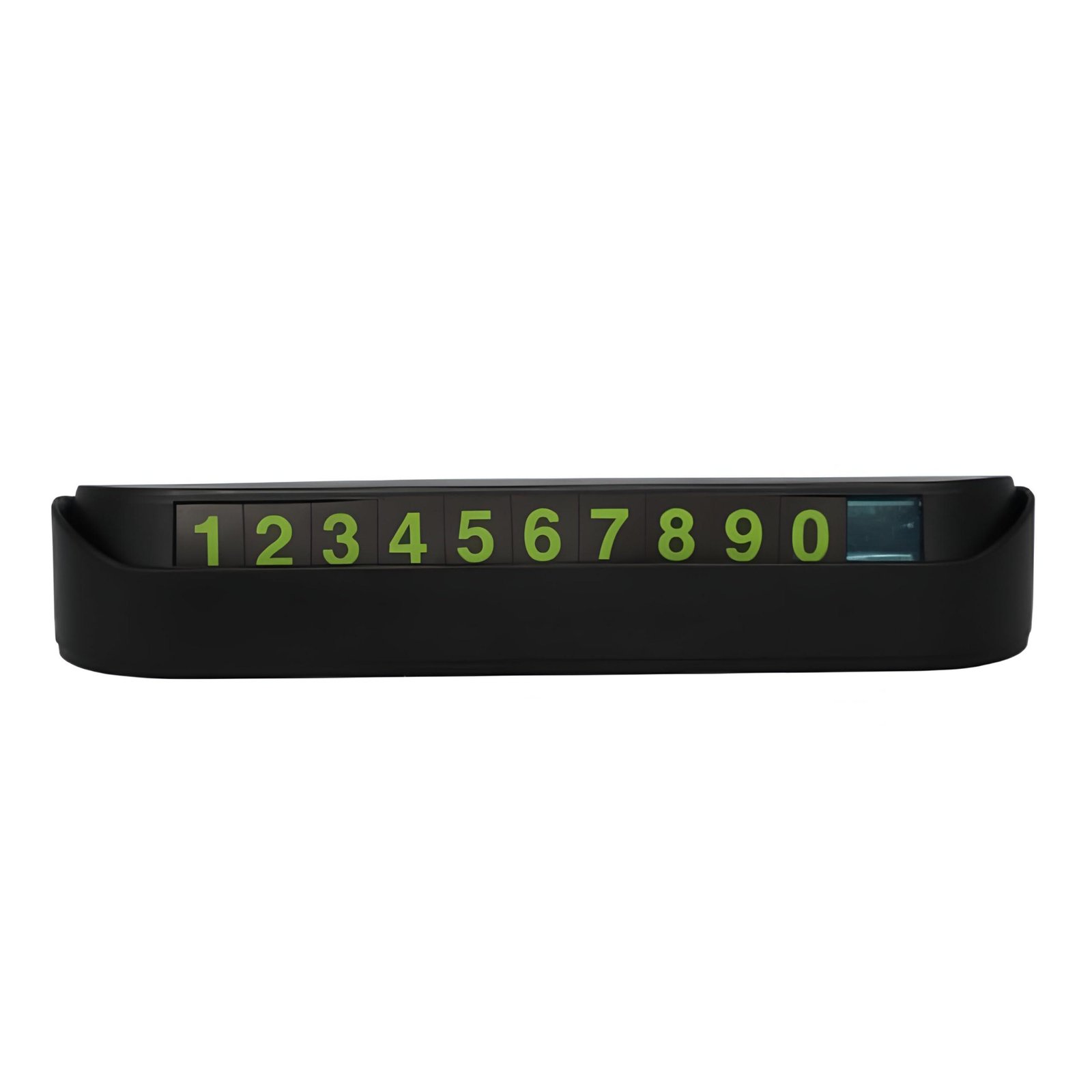 Limitless Car Parking Number Plate Parking Numbers Card,Easy to Fix,Stop Sign, Unique Auto Decorations Compact Universal Notification Phone Number glossy
