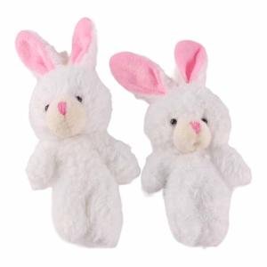 Limitless Keychain Elegant & Durable Keychain Premium Quality with Sleek Design and Anti Lost for Men and Women, Carefully Handcrafted in Small Batches, Assosted Color (Pink&White Rabbit)