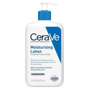 Cerave Moisturising Lotion For Dry To Very Dry Skin 473 Ml With Hyaluronic Acid And 3 Essential Ceramides