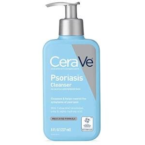 CeraVe Cleanser for Psoriasis Treatment, 8 Oz, Fl Oz (Pack of 1)