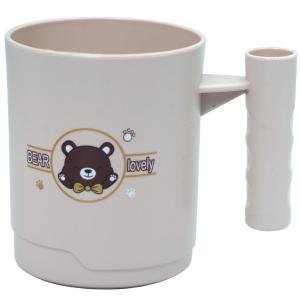 Toothbrush Cup, Unbreakable & Easy-to-Clean Holder for Toothbrush & Toothpaste, Beige