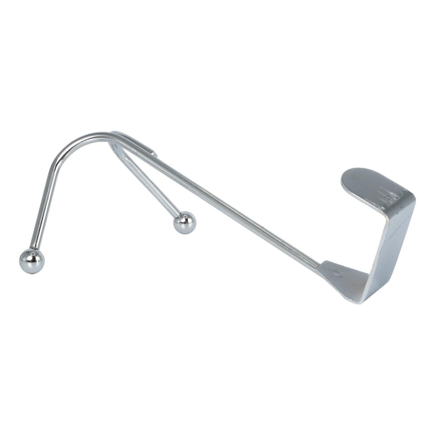 Limitless Over Door Hooks Stainless Steel Over Door Coat Towel Hanger, Multi-Purpose Double Hook Clothes Hook for Robe Towel Hat Over The Door Hook Hanger, 2PC