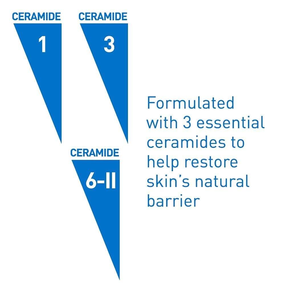CeraVe Hydrating Cleanser Bar | Soap-Free Body and Facial Cleanser with 5% Moisturizing Cream | Fragrance-Free | Single Bar, 4.5 Ounce