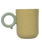 Toothbrush Cup, Unbreakable & Easy-to-Clean Holder for Toothbrush & Toothpaste, Beige